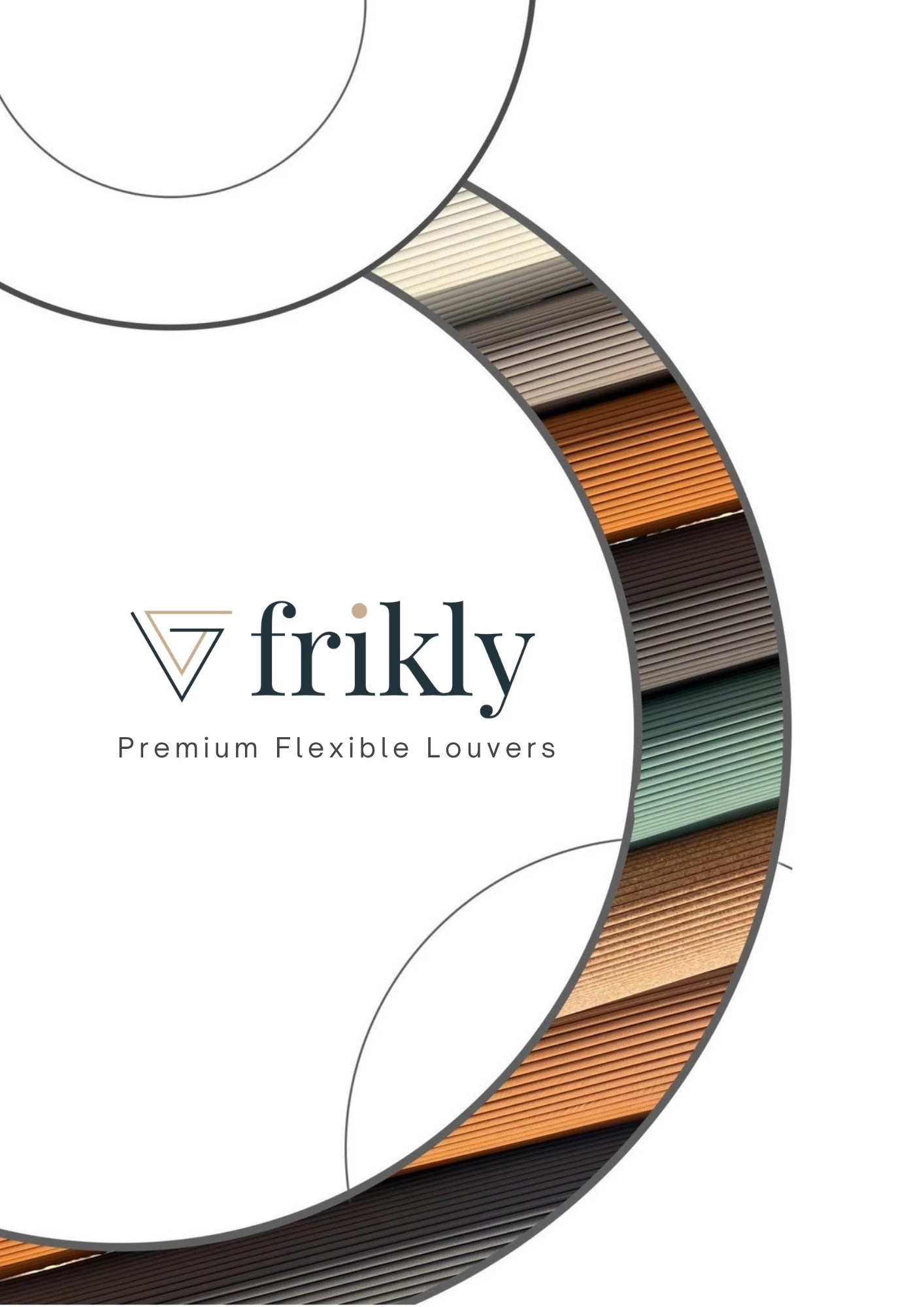Leather And Cork Flexible Louvers