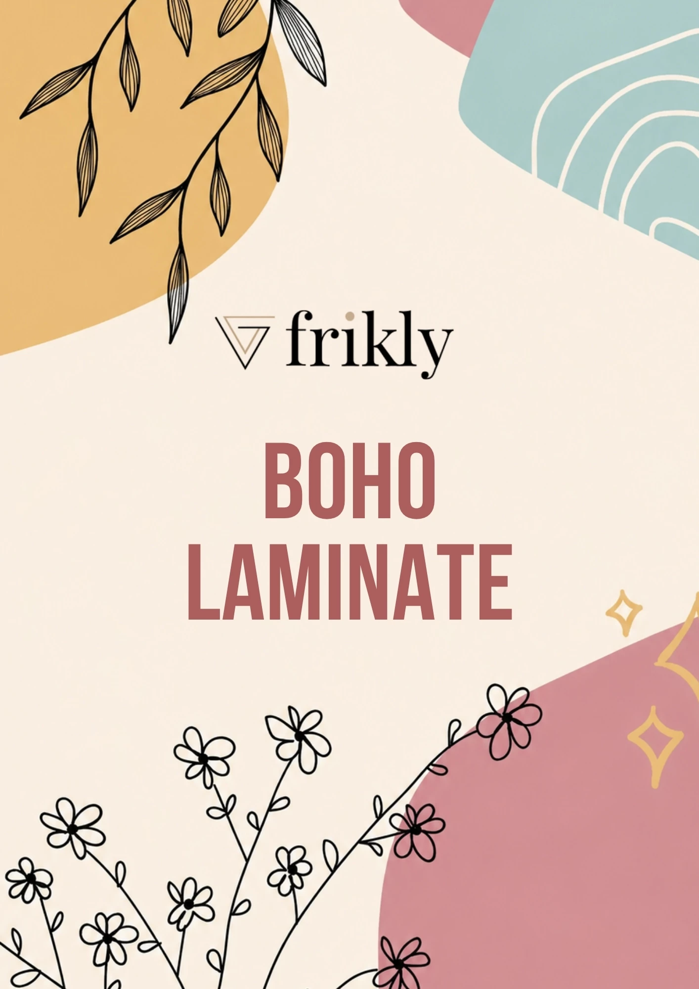 Boho DIgital Laminates
