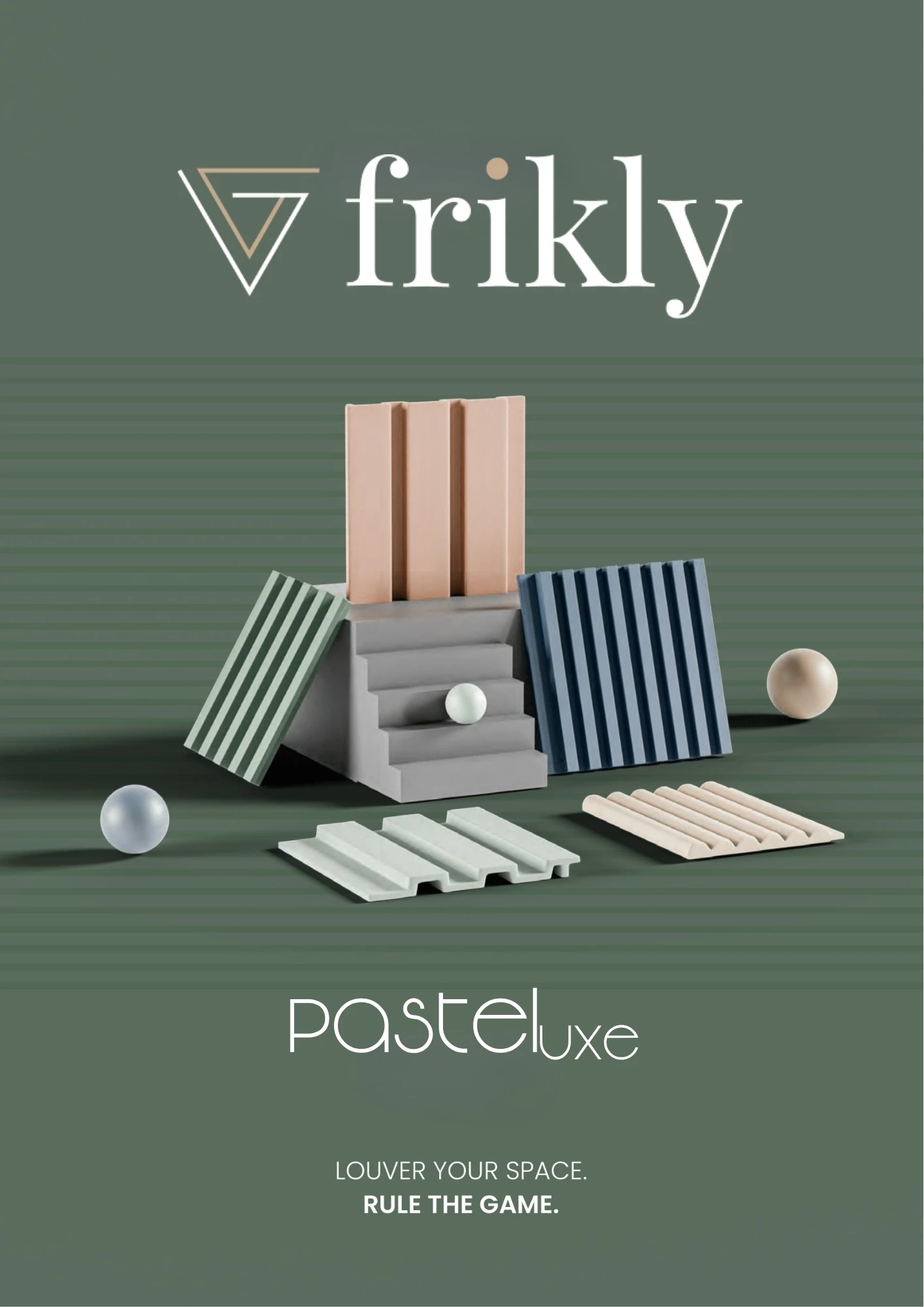 Frikly Pasteluxe SOLID COLOR Louvers
