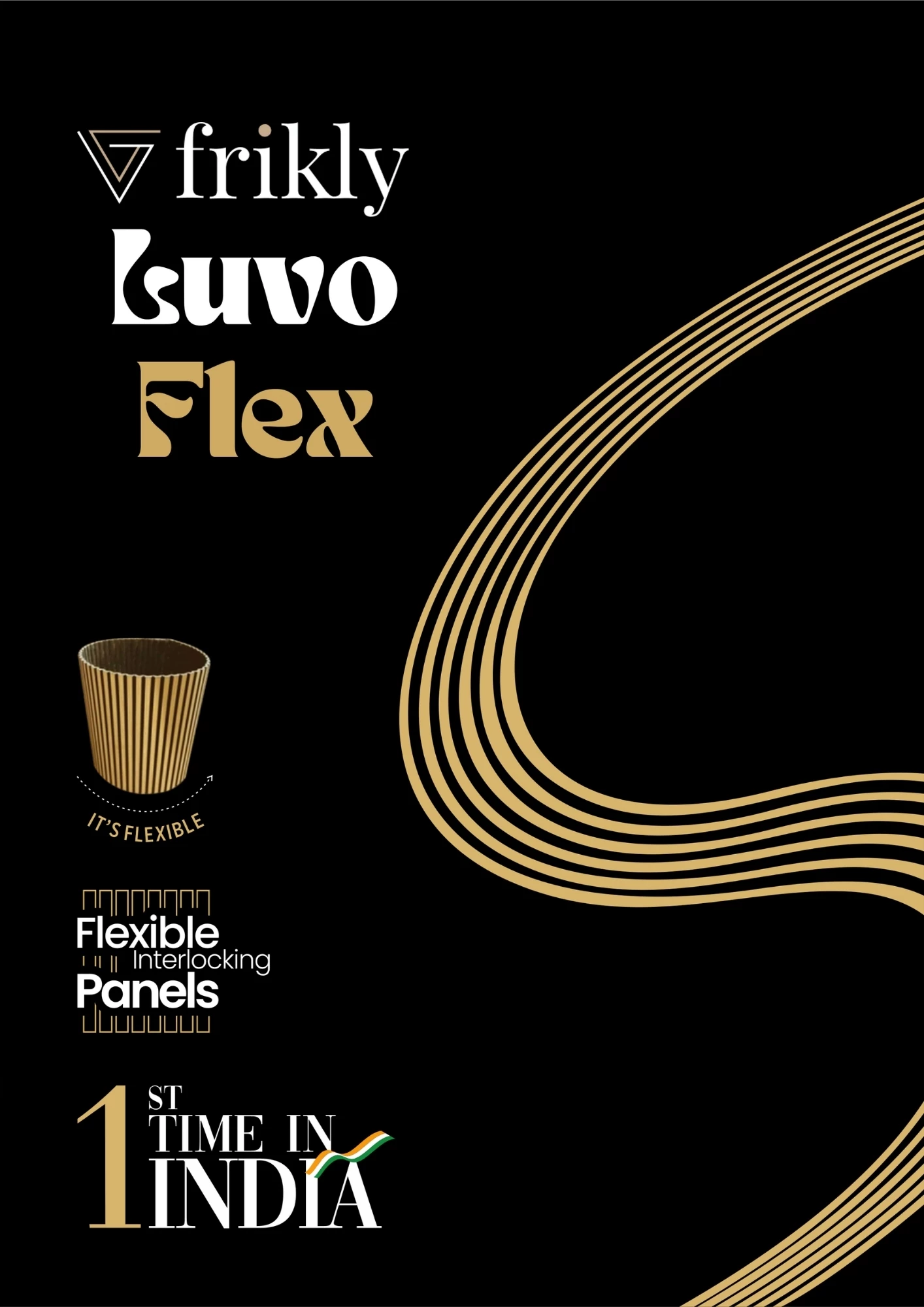 Flexible Charcoal Louvers