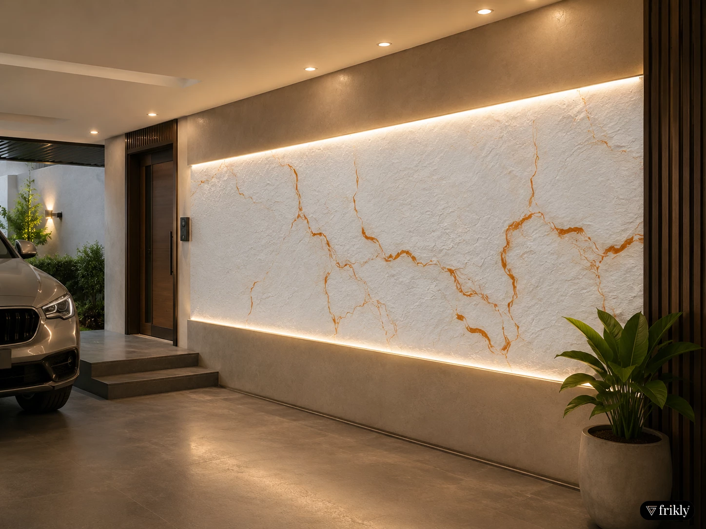 Premium Liquid Metal Sheet for Luxury Outdoor Feature Wall & Modern Facade Design