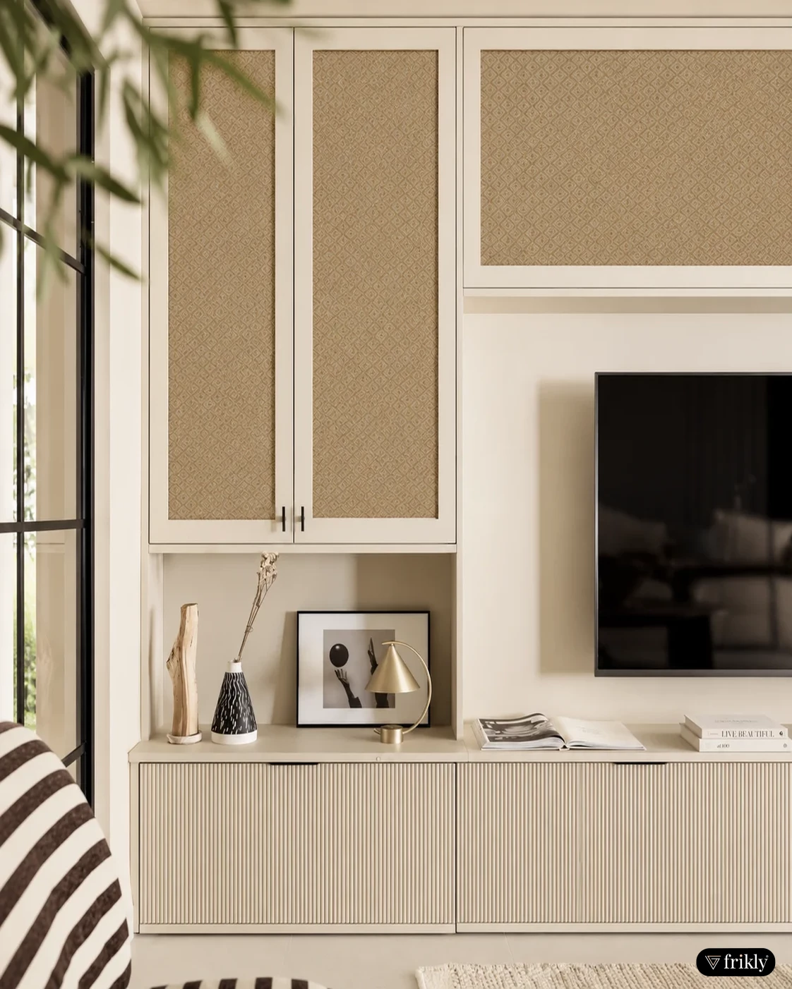 Cane Laminates for Elegant Modern Wardrobe Design