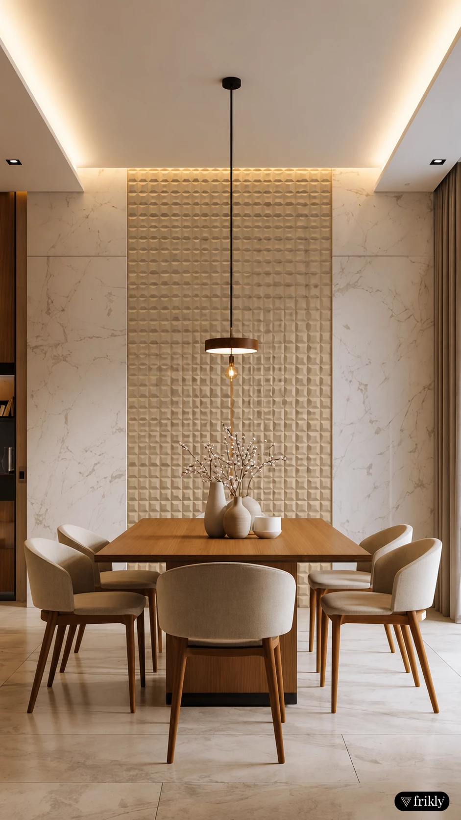 Luxury PU Stone Wall Panel for Dining Room Feature Wall