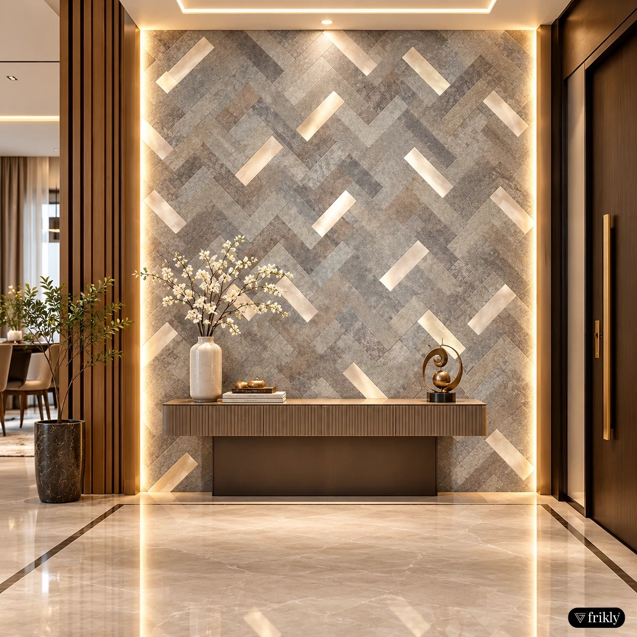 Mosaic Walls Highlighter for Stylish Door Design