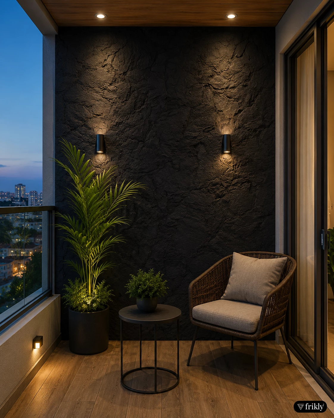PU Stone Wall Panel for Modern Outdoor Balcony Accent Wall