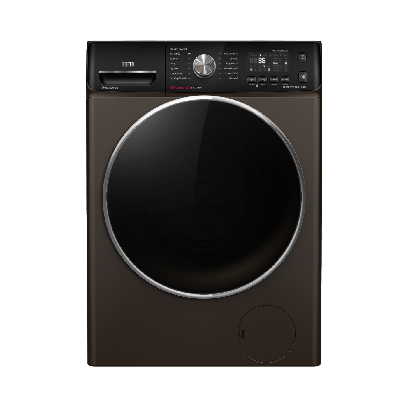 IFB Front Load Washing Machine 9 KG MOCHA Executive MXC 9014