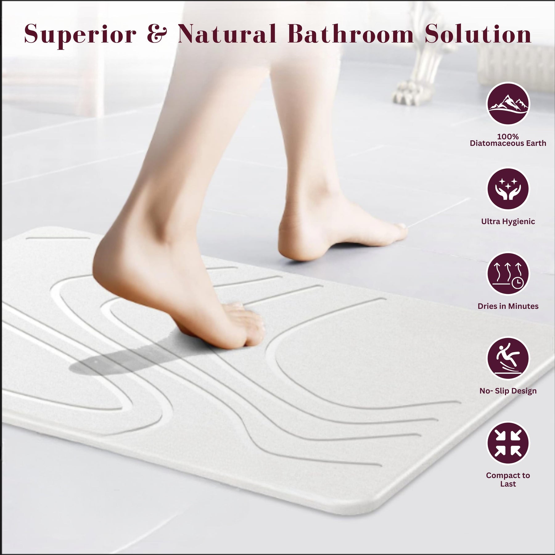 Stone Bath Mat That Absorbs Water Selling Clearance www.meesenburg.kz