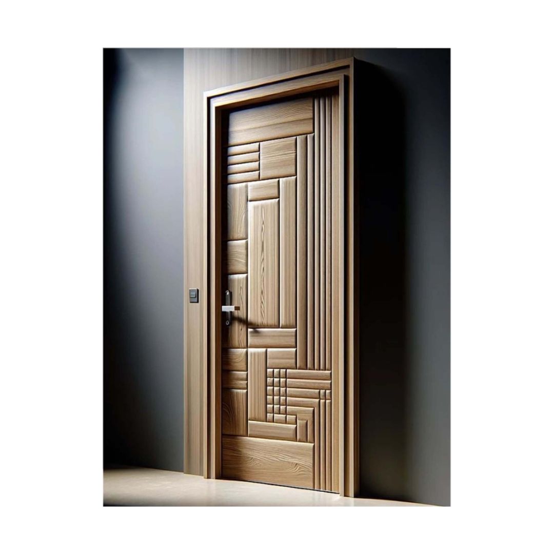 Panelx 3D HDHMR Main Door 25MM (Customised/Paintable) Feet