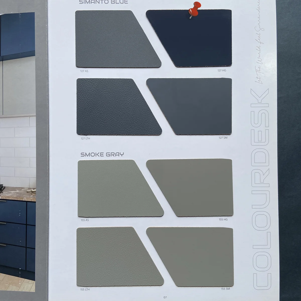 Colour Desk Unique 1 MM Plain Solid Colors Glossy Laminates (Mica/Sunmica) - 127 HG