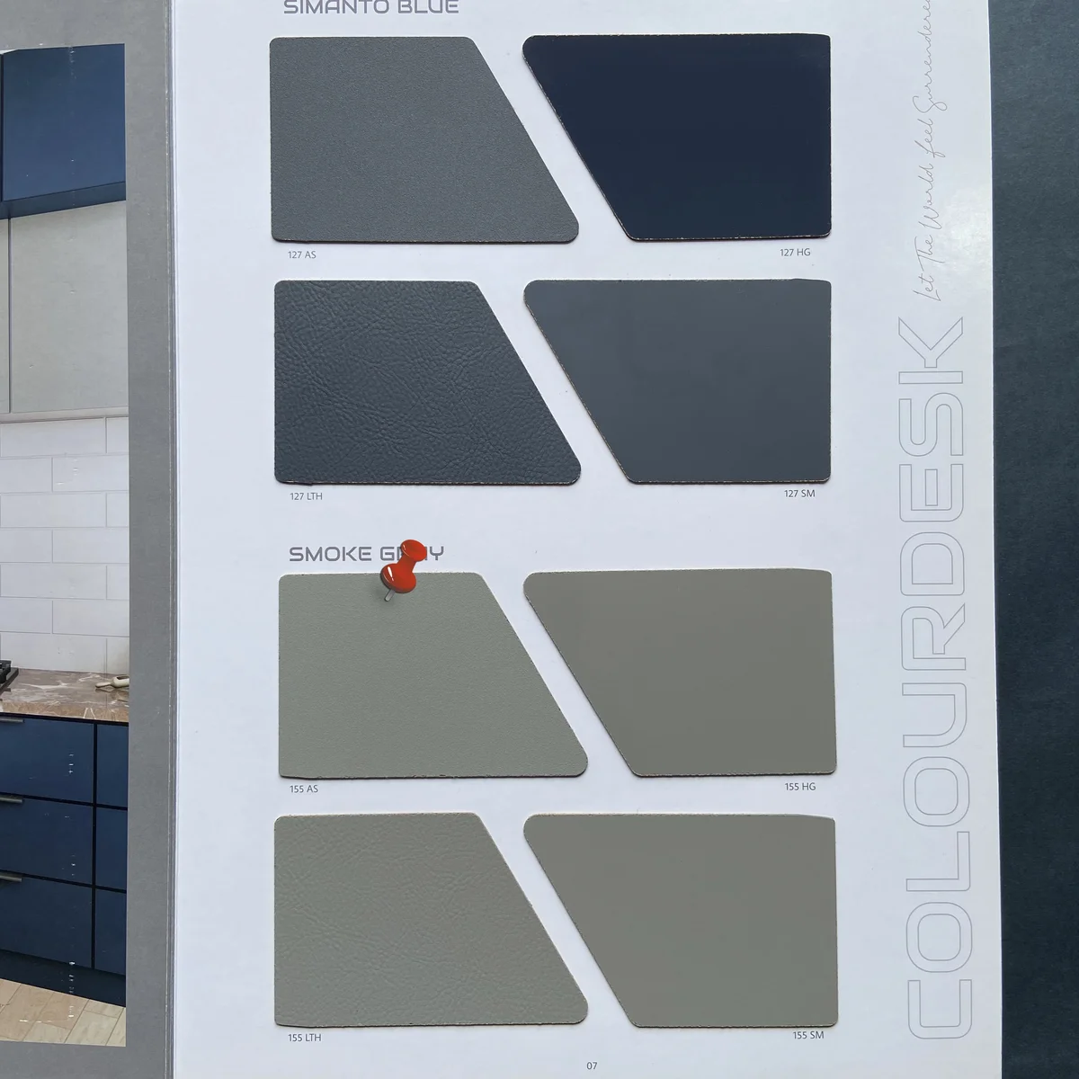 Colour Desk Unique 1 MM Plain Solid Colors SF & Matt Laminates (Mica/Sunmica) - 155 AS