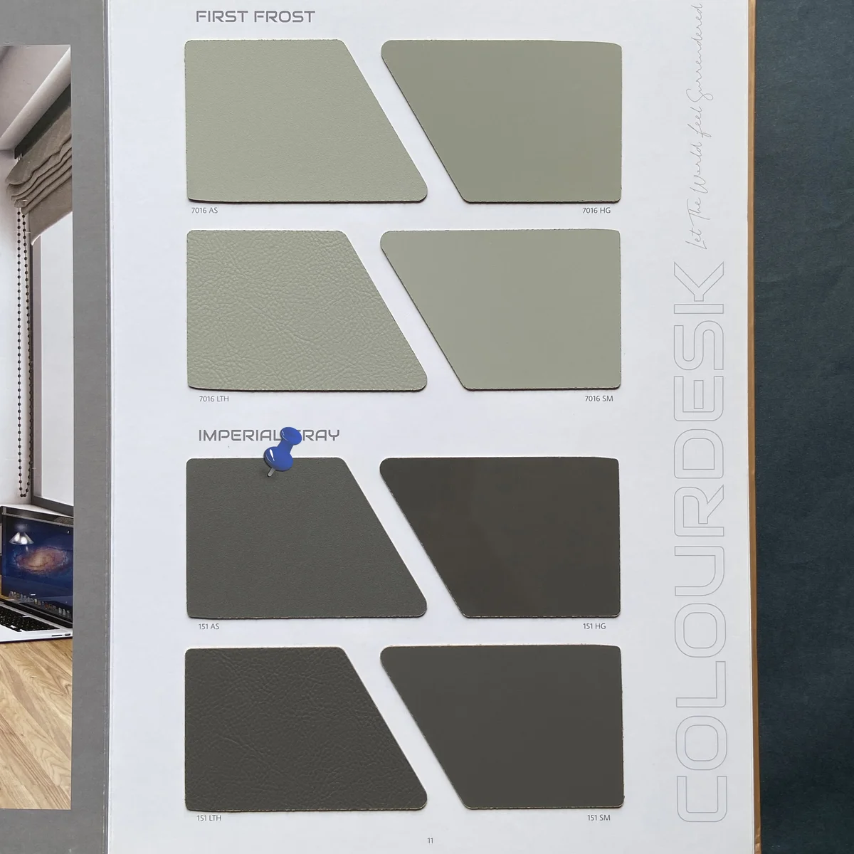Colour Desk Unique 1 MM Plain Solid Colors SF & Matt Laminates (Mica/Sunmica) - 151 AS