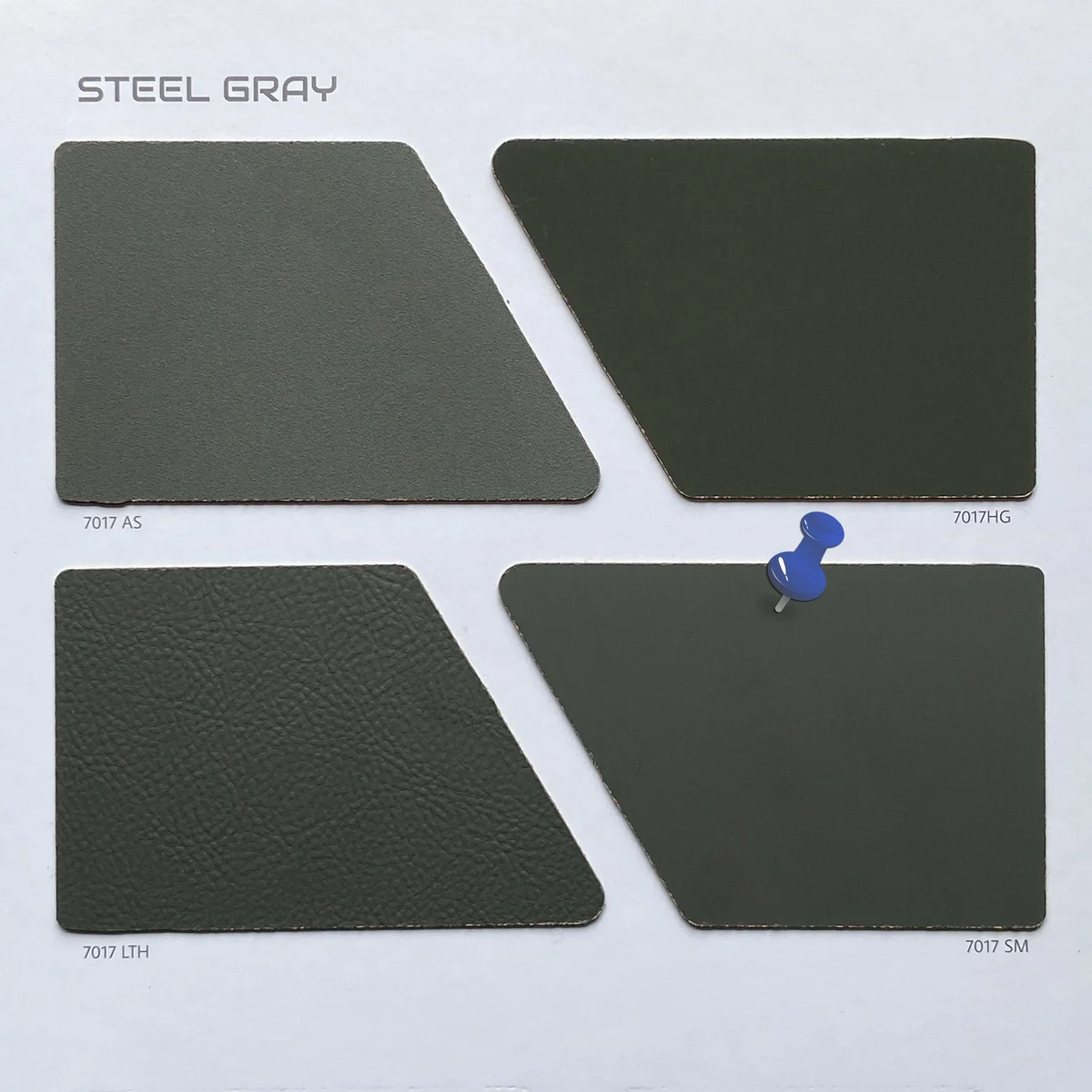 Colour Desk Unique 1 MM Plain Solid Colors Silky Matt Laminates (Mica/Sunmica) - 7017 SM
