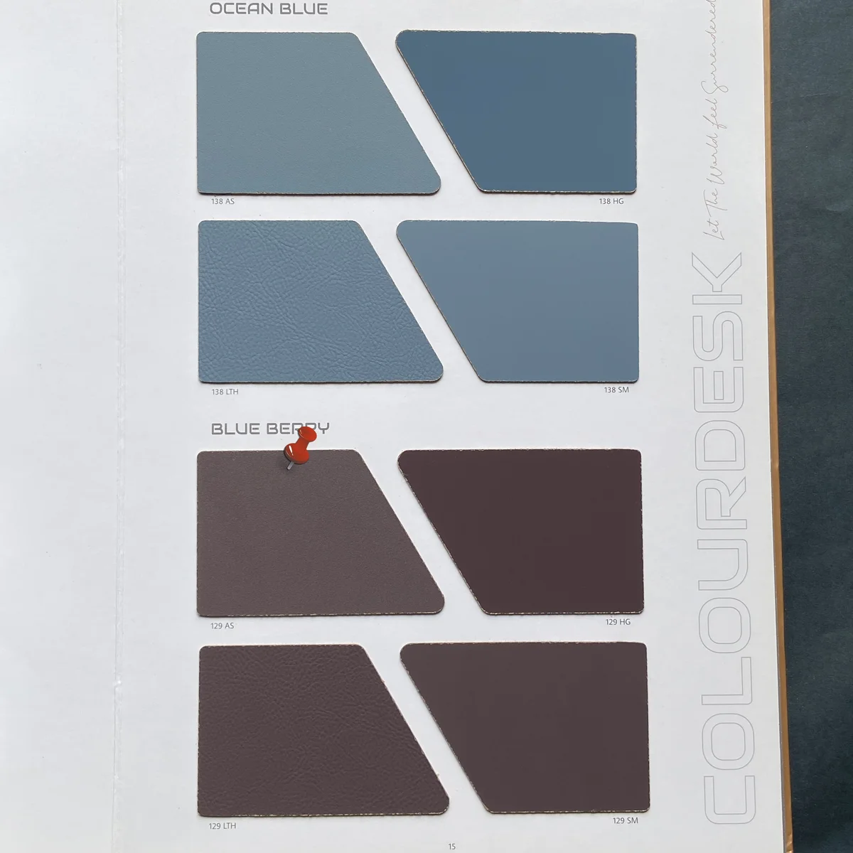 Colour Desk Unique 1 MM Plain Solid Colors SF & Matt Laminates (Mica/Sunmica) - 129 AS