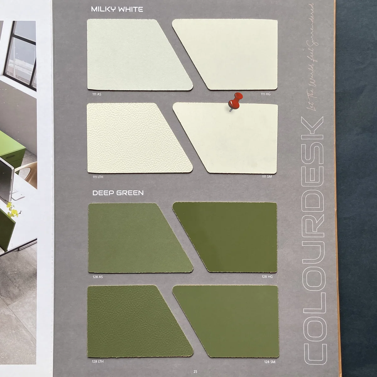 Colour Desk Unique 1 MM Plain Solid Colors Silky Matt Laminates (Mica/Sunmica) - 111 SM