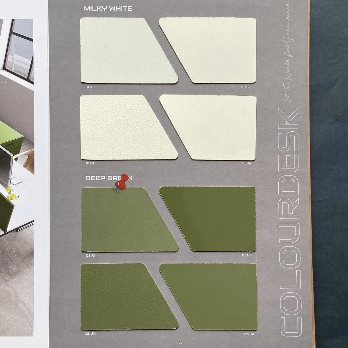 Colour Desk Unique 1 MM Plain Solid Colors SF & Matt Laminates (Mica/Sunmica) - 128 AS