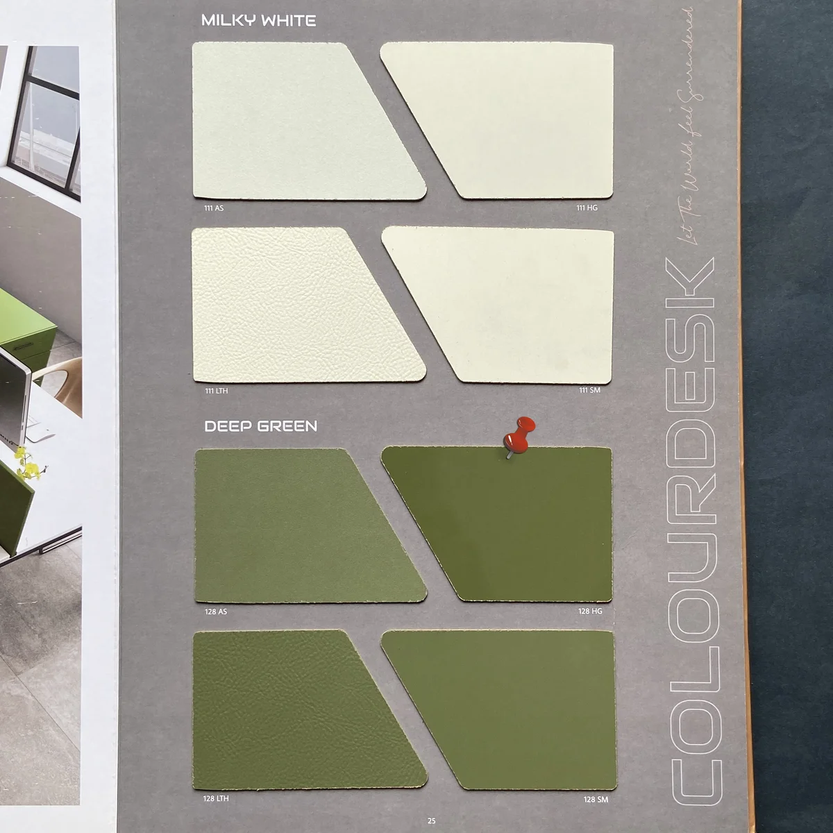 Colour Desk Unique 1 MM Plain Solid Colors Glossy Laminates (Mica/Sunmica) - 128 HG