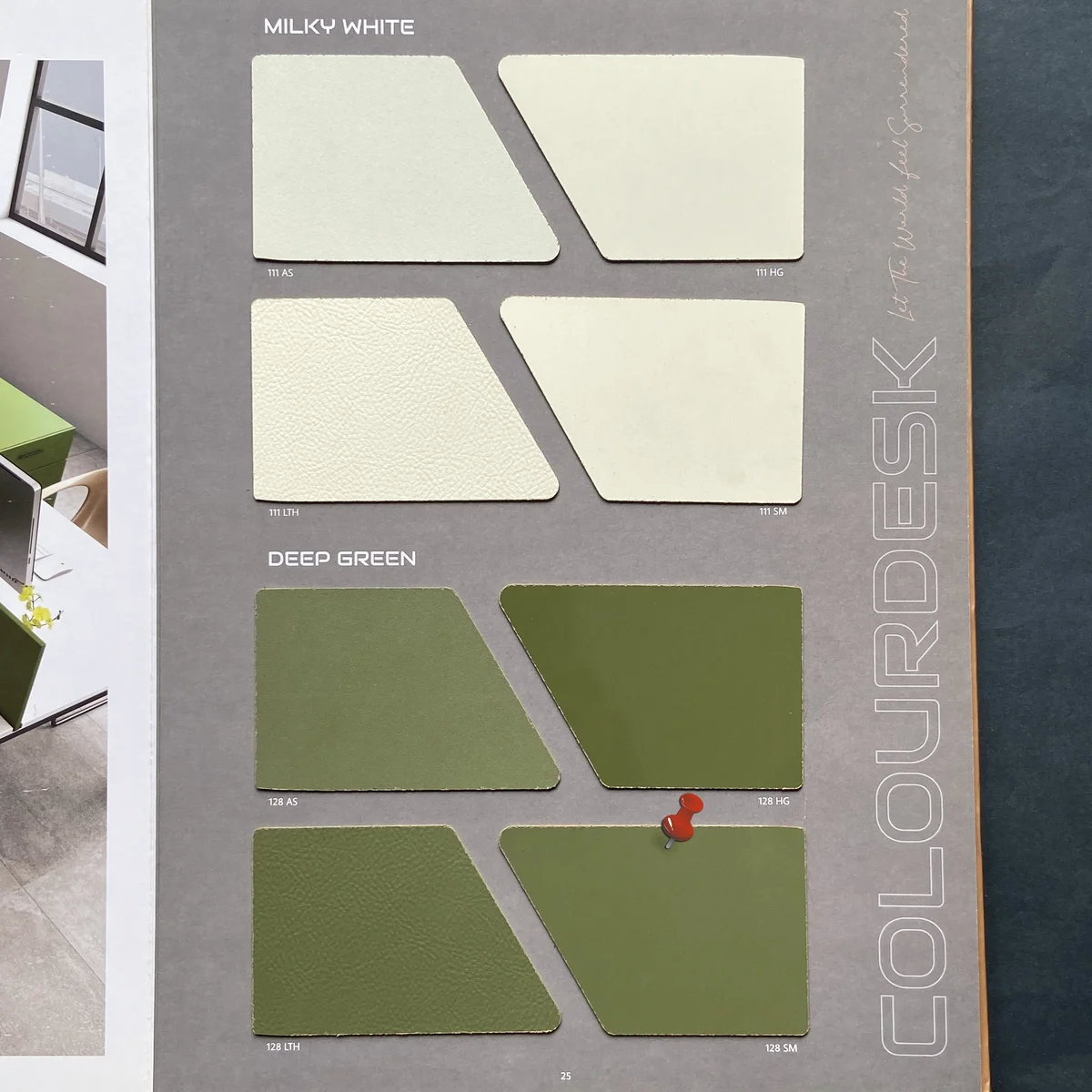 Colour Desk Unique 1 MM Plain Solid Colors Silky Matt Laminates (Mica/Sunmica) - 128 SM
