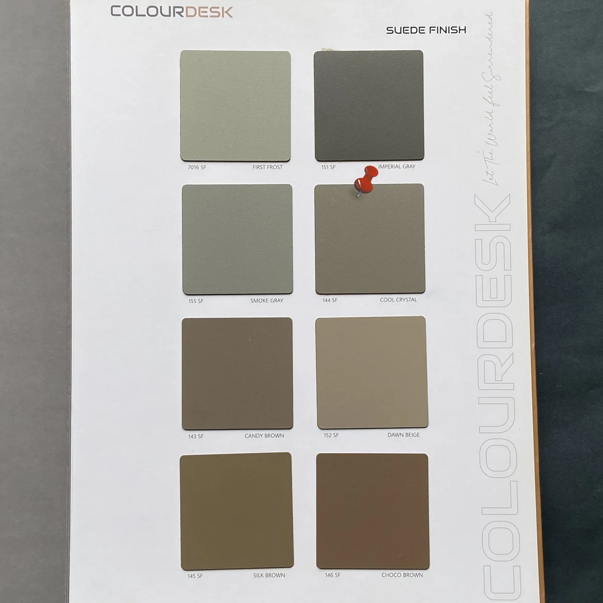 Colour Desk Unique 1 MM Plain Solid Colors SF & Matt Laminates (Mica/Sunmica) - 144 SF COOL CRYSTAL