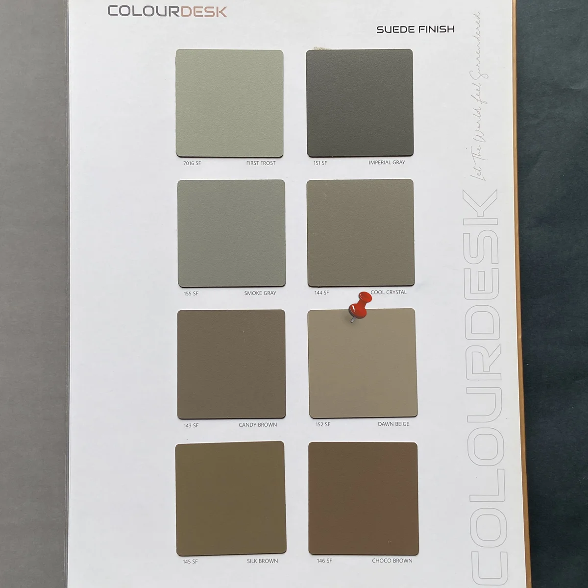 Colour Desk Unique 1 MM Plain Solid Colors SF & Matt Laminates (Mica/Sunmica) - 152 SF DAWN BEIGE