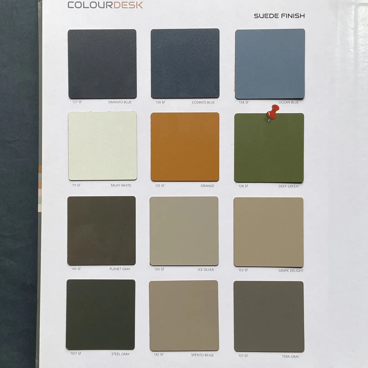 Colour Desk Unique 1 MM Plain Solid Colors SF & Matt Laminates (Mica/Sunmica) - 128 SF DEEP GREEN