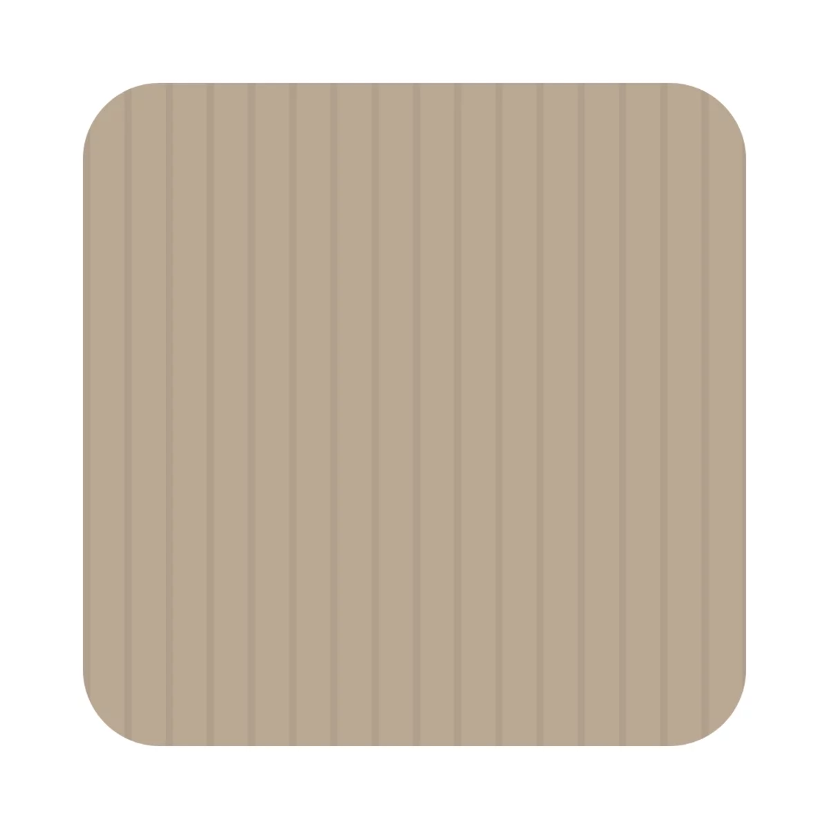 Plain Art 1 MM Plain Solid Colors Fluted Laminates (Mica/Sunmica) - 1063-FT PEACH BROWN