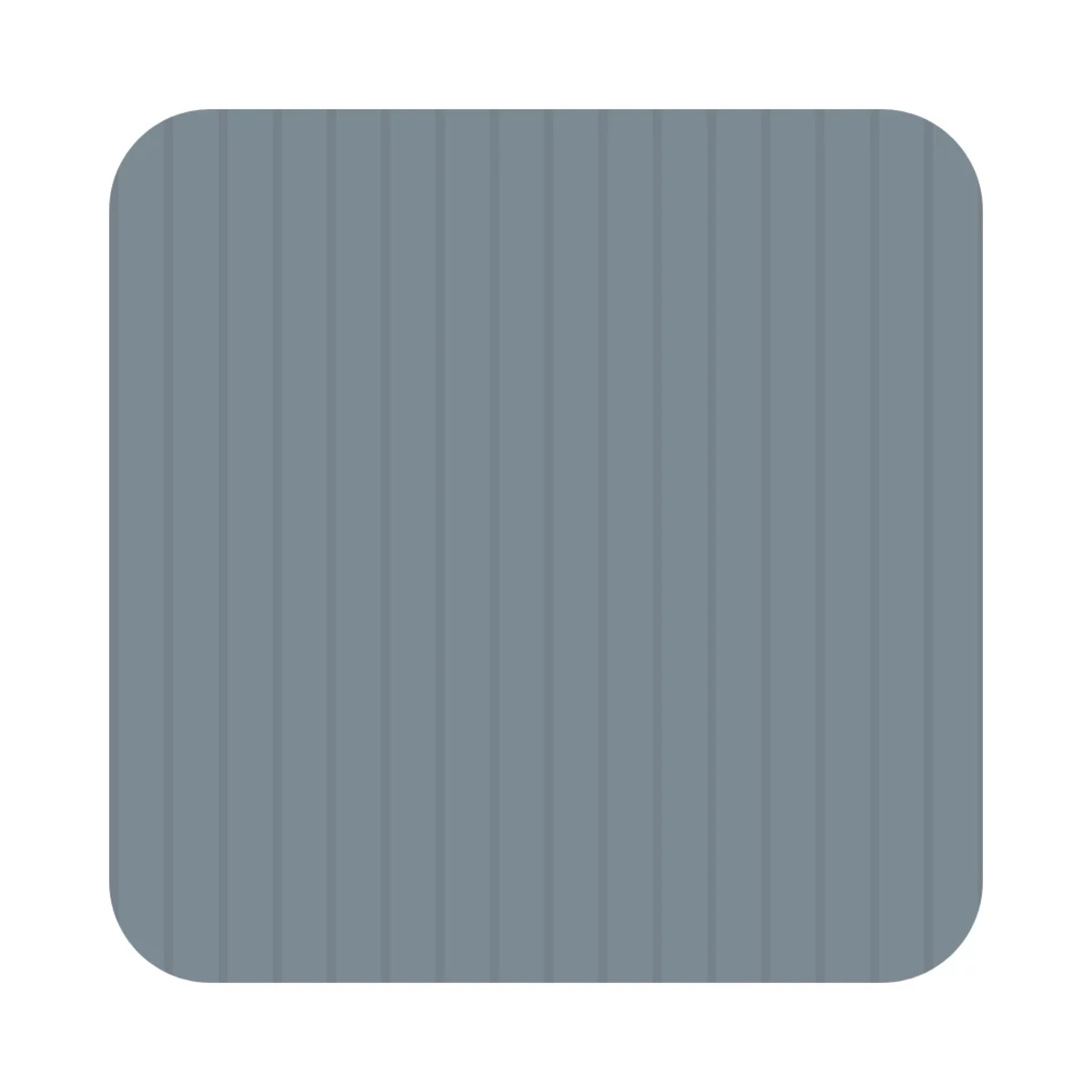 Plain Art 1 MM Plain Solid Colors Fluted Laminates (Mica/Sunmica) - 1035-FT CHARCOAL GREY
