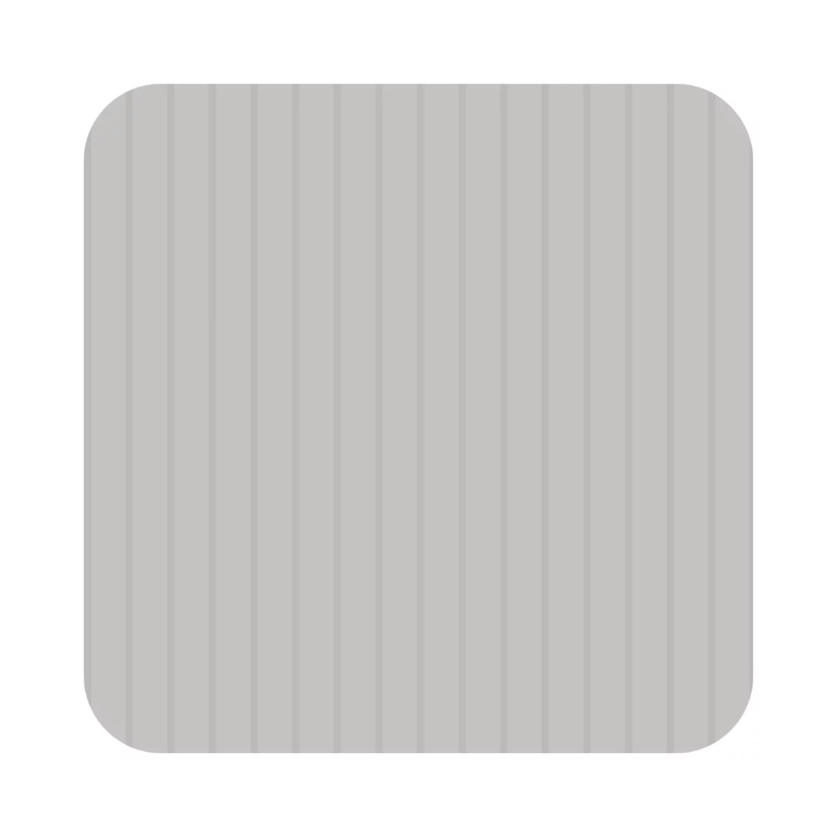 Plain Art 1 MM Plain Solid Colors Fluted Laminates (Mica/Sunmica) - 1062-FT SMOKE GREY