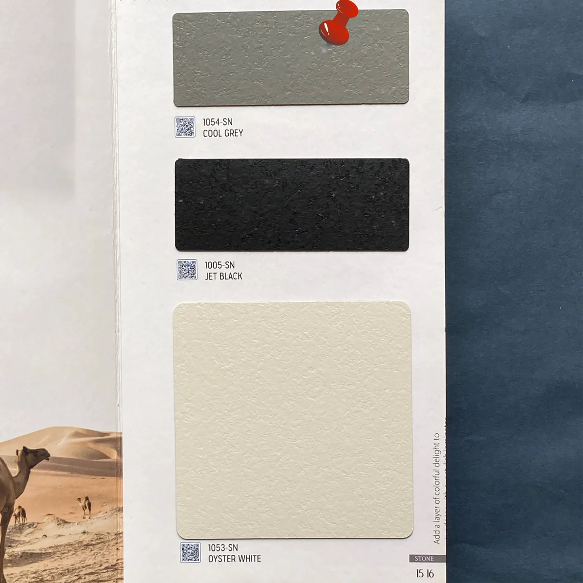 Plain Art 1 MM Marble & Stone Textured Laminates (Mica/Sunmica) - 1054-SN COOL GREY