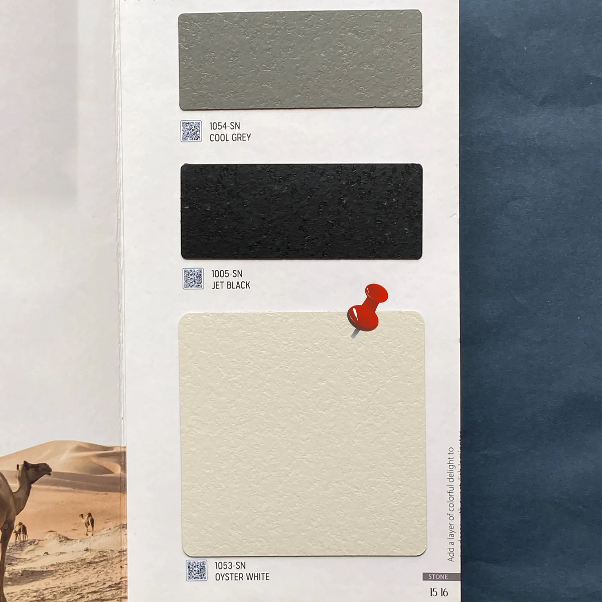 Plain Art 1 MM Marble & Stone Textured Laminates (Mica/Sunmica) - 1053-SN OYSTER WHITE