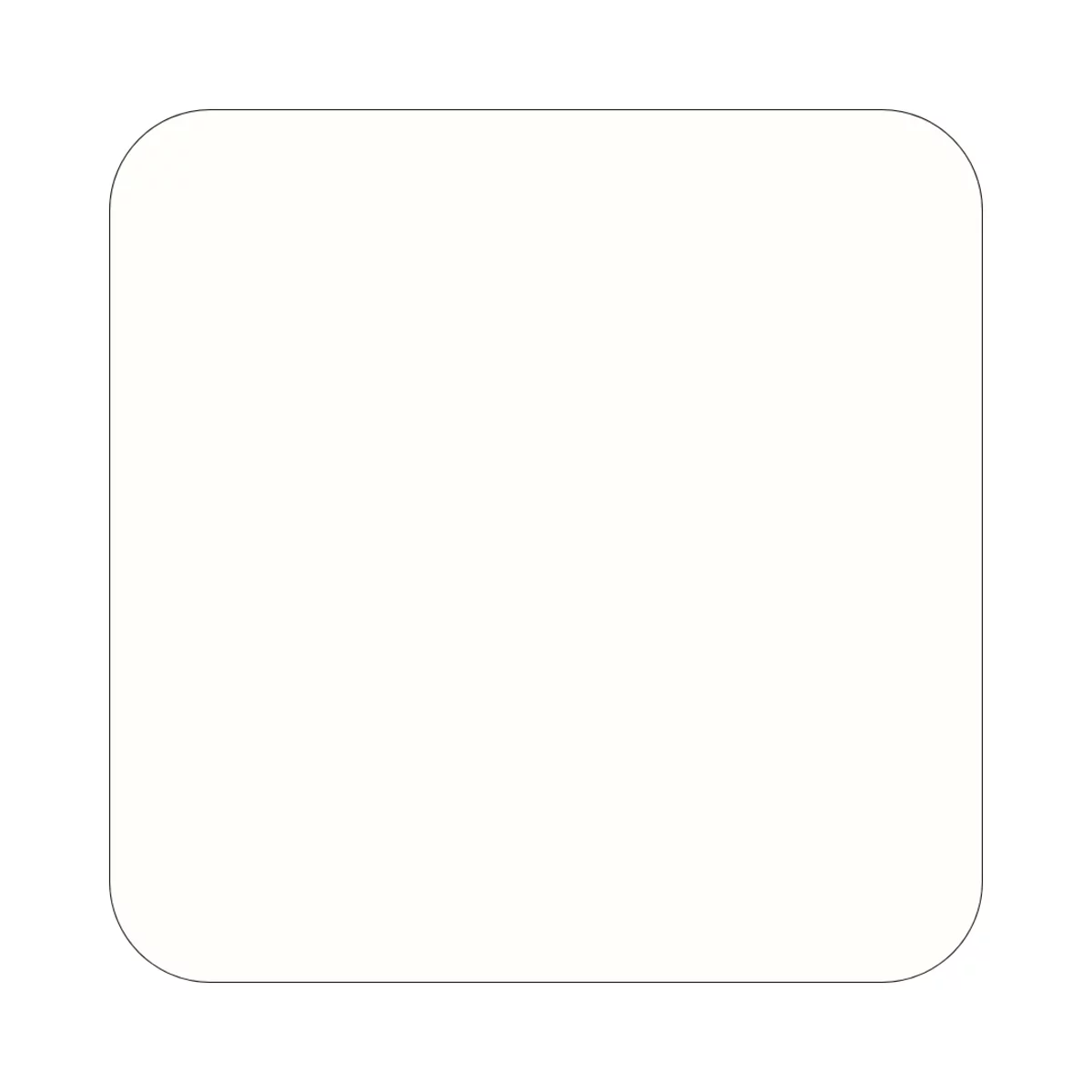 Plain Art 1 MM Plain Solid Colors PU & Deco Finish Laminates (Mica/Sunmica) - 1002-PU NATURAL WHITE