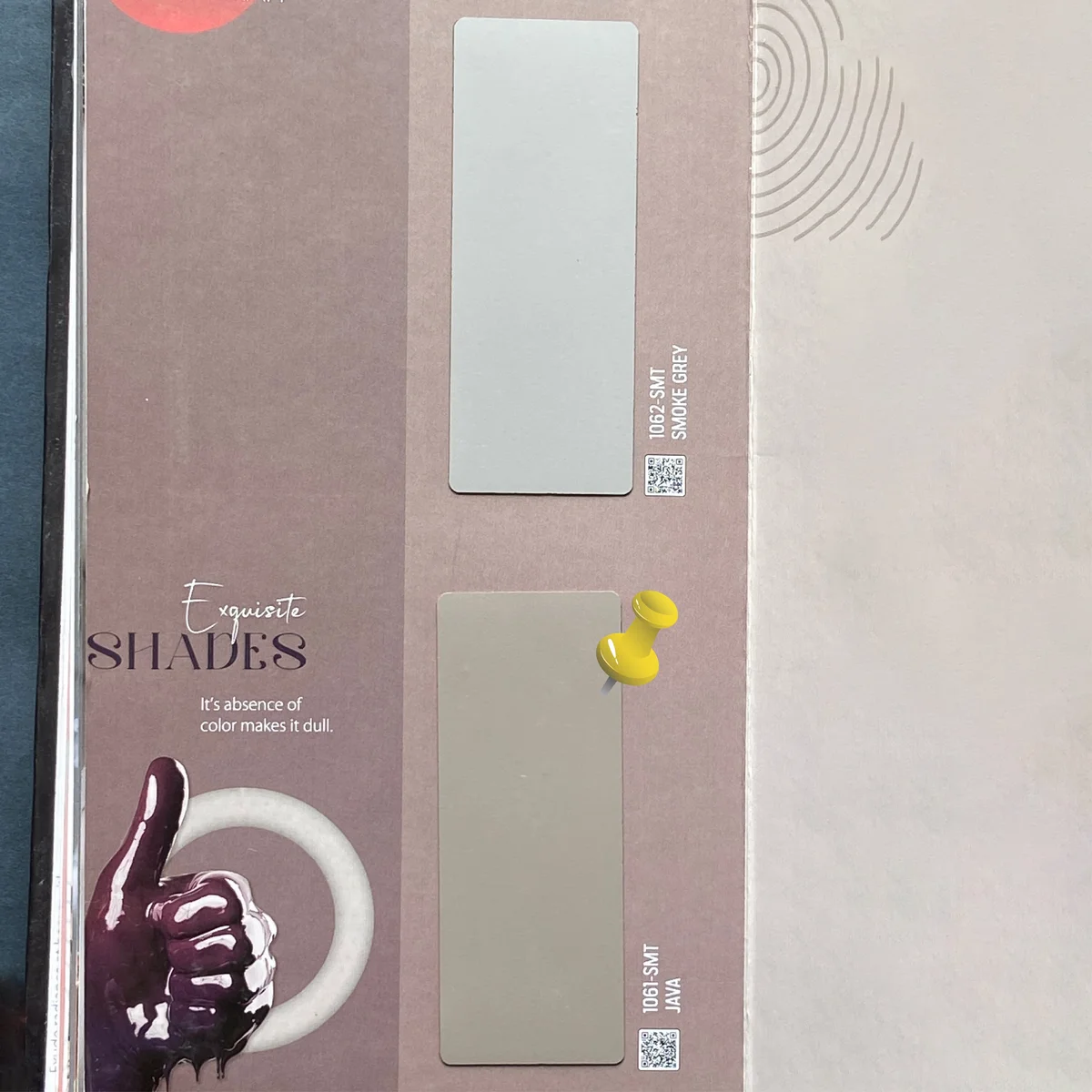 Plain Art 1 MM Plain Solid Colors Silky Matt Laminates (Mica/Sunmica) - 1061-SMT JAVA