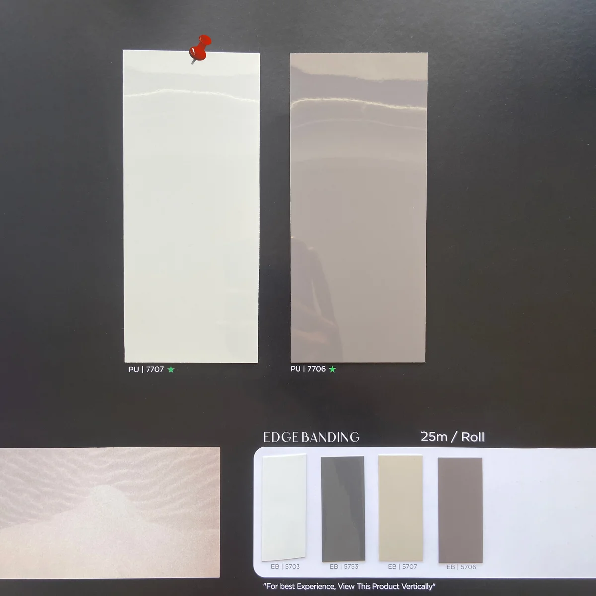 Treelam 1.5 MM Plain Solid Colors PU Glossy PVC Laminates (Mica/Sunmica) - PU | 7707