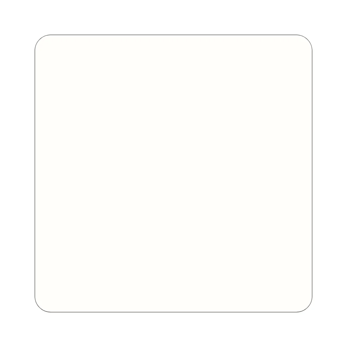Plain Art 1 MM Plain Solid Colors Glossy Laminates (Mica/Sunmica) - 1002-UHG NATURAL WHITE