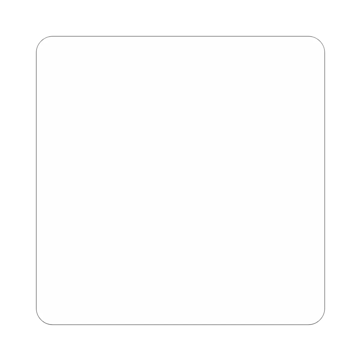 Plain Art 1 MM Plain Solid Colors Glossy Laminates (Mica/Sunmica) - 1001-UHG SIMPLY WHITE