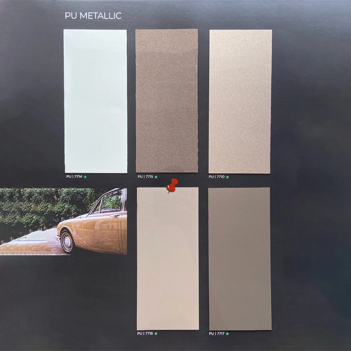 Treelam 1.5 MM PU PVC Metallic Glossy Laminates (Mica/Sunmica) - PU | 7716