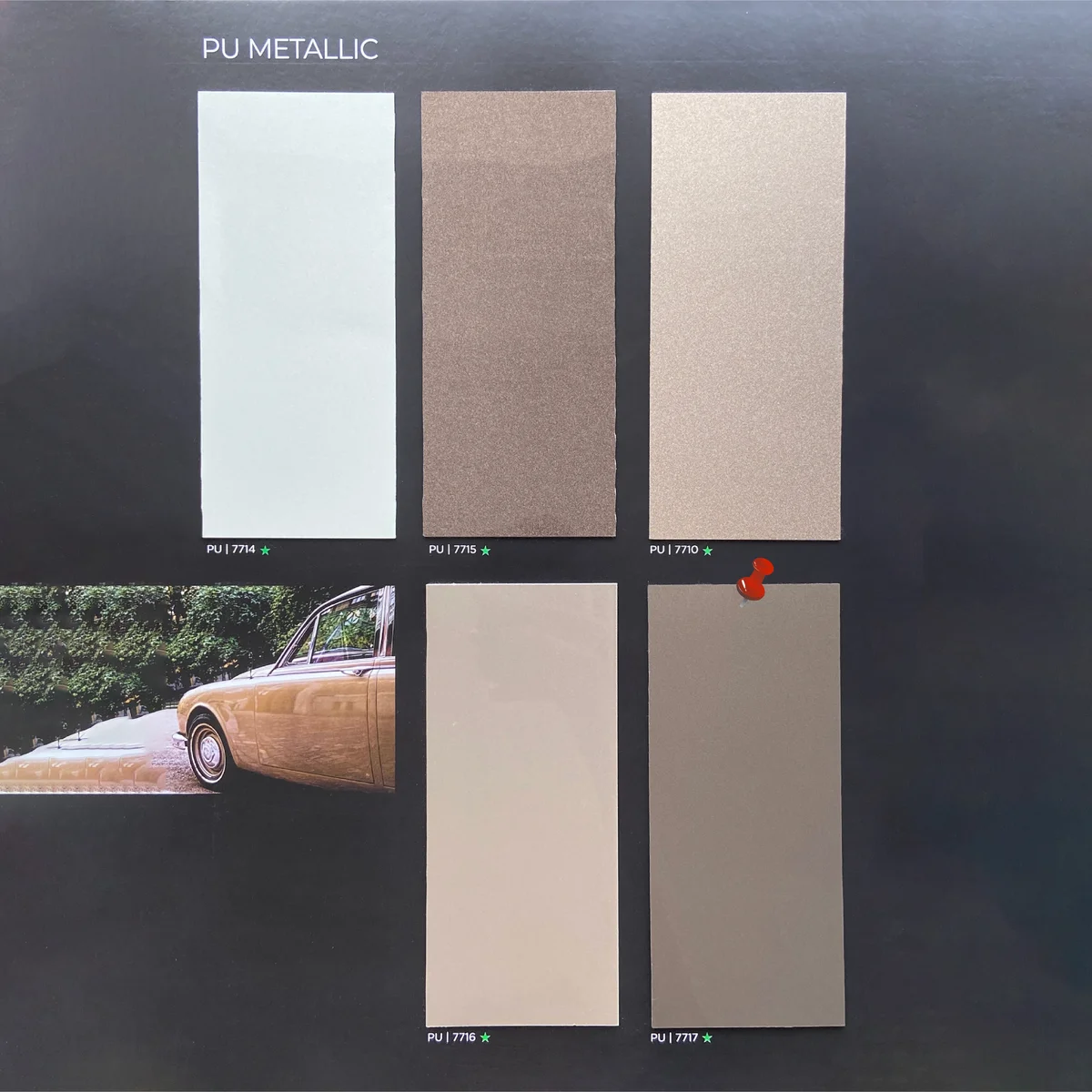Treelam 1.5 MM PU PVC Metallic Glossy Laminates (Mica/Sunmica) - PU | 7717