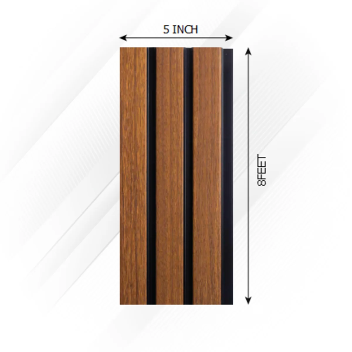 Vivre Decorative Louvers Panel/Planks 8 Feet * 5 Inch - VL 01