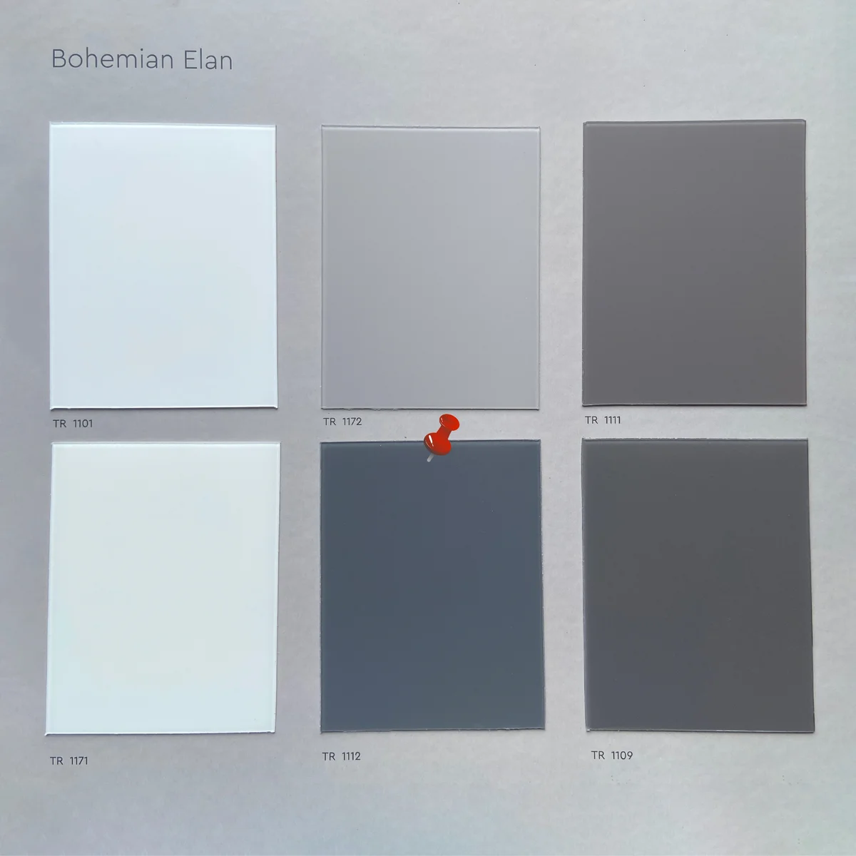 Intense 1.5 MM Plain Solid Colors Matt Acrylic Laminates (Mica/Sunmica) - TR 1112