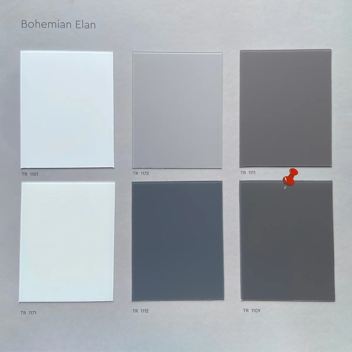 Intense 1.5 MM Plain Solid Colors Matt Acrylic Laminates (Mica/Sunmica) - TR 1109