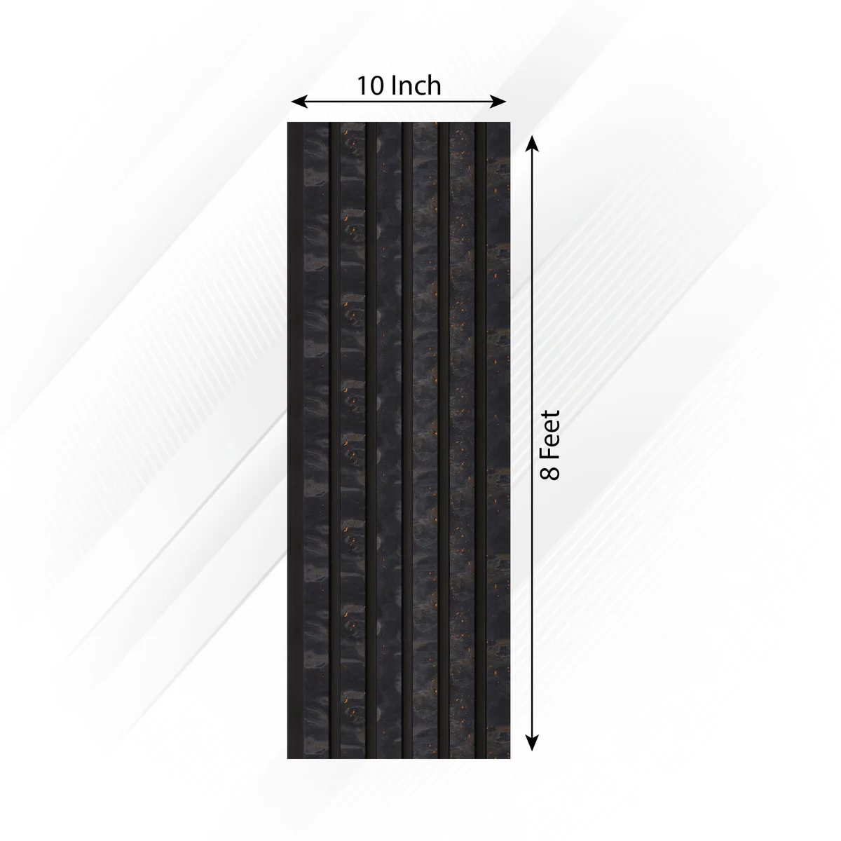 Frikly Basics Louvers Panel/Planks 8 Feet * 10 Inch - VDGL 006511 FBE