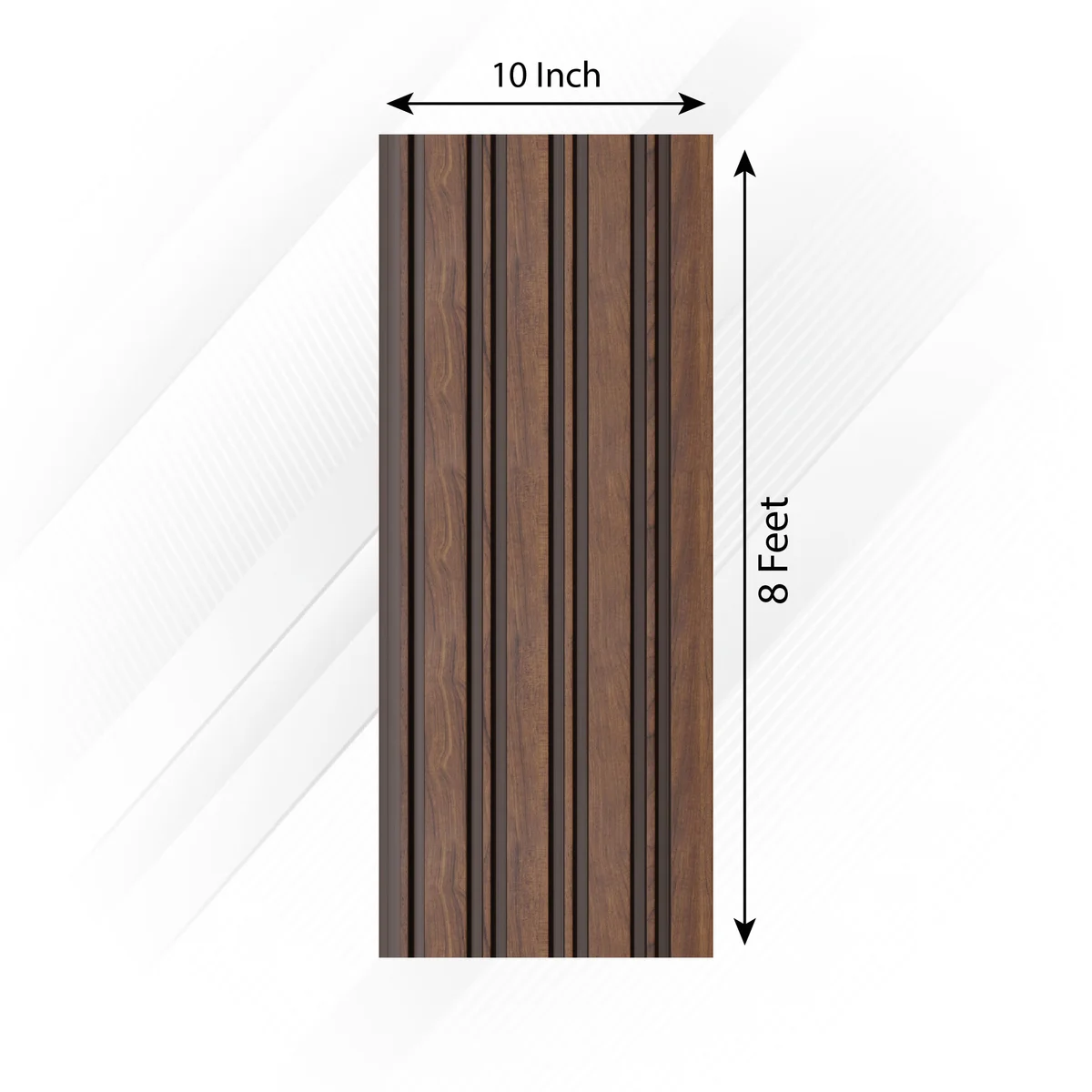 Frikly Basics Louvers Panel/Planks 8 Feet * 10 Inch - VDGL 006212 FBE