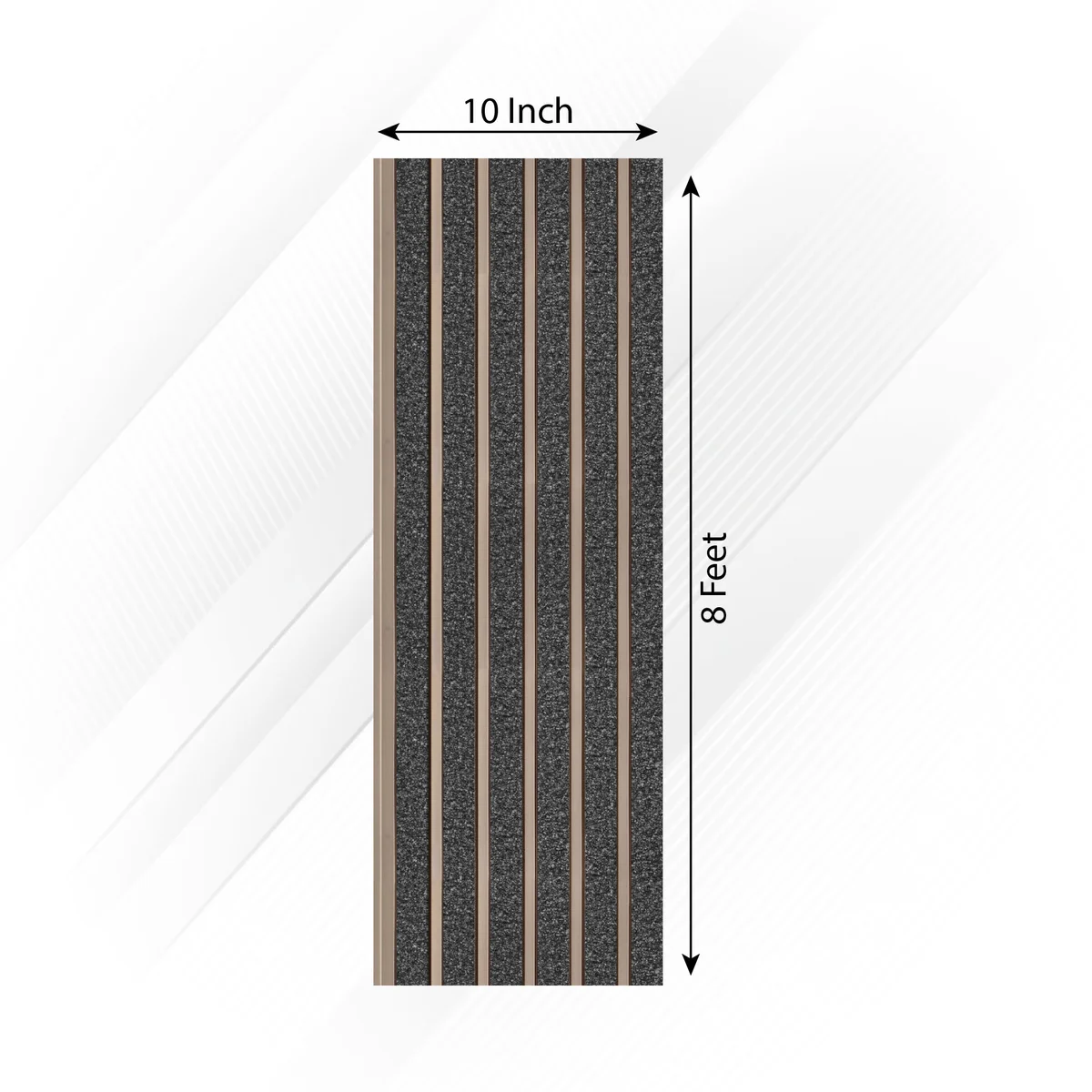 Frikly Basics Louvers Panel/Planks 8 Feet * 10 Inch - VDGL 006306 FBE