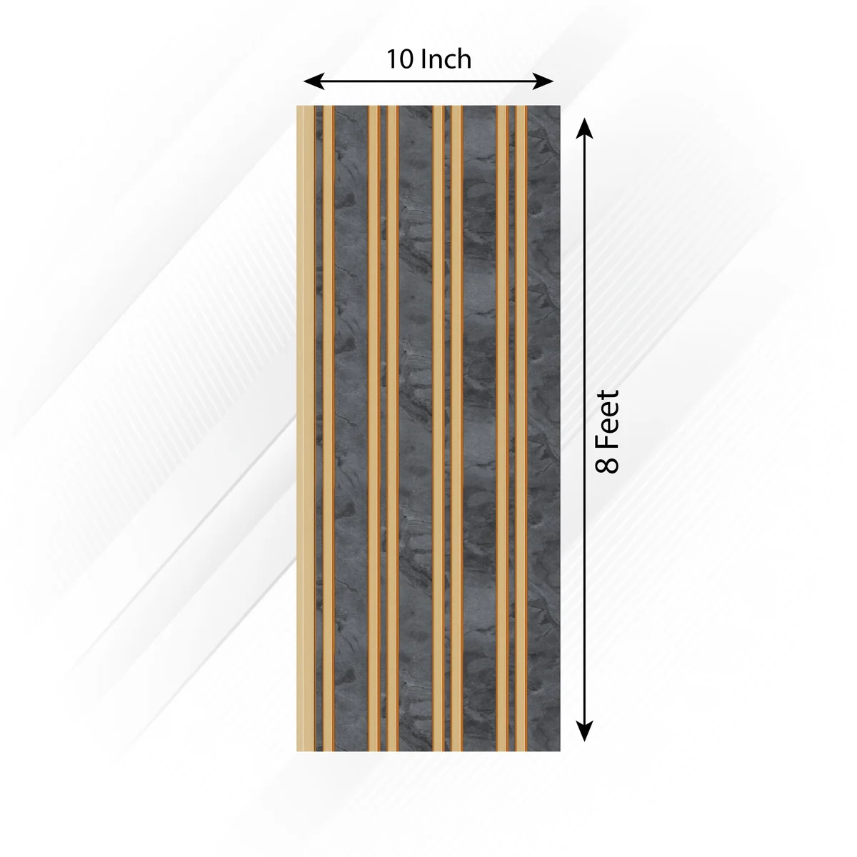 Frikly Basics Louvers Panel/Planks 8 Feet * 10 Inch - VDGL 006313 FBE