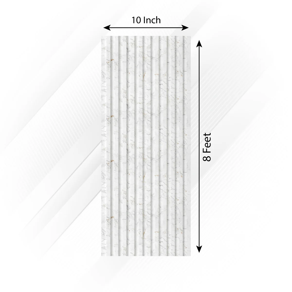 Frikly Basics Louvers Panel/Planks 8 Feet * 10 Inch - VDGL 006323 FBE