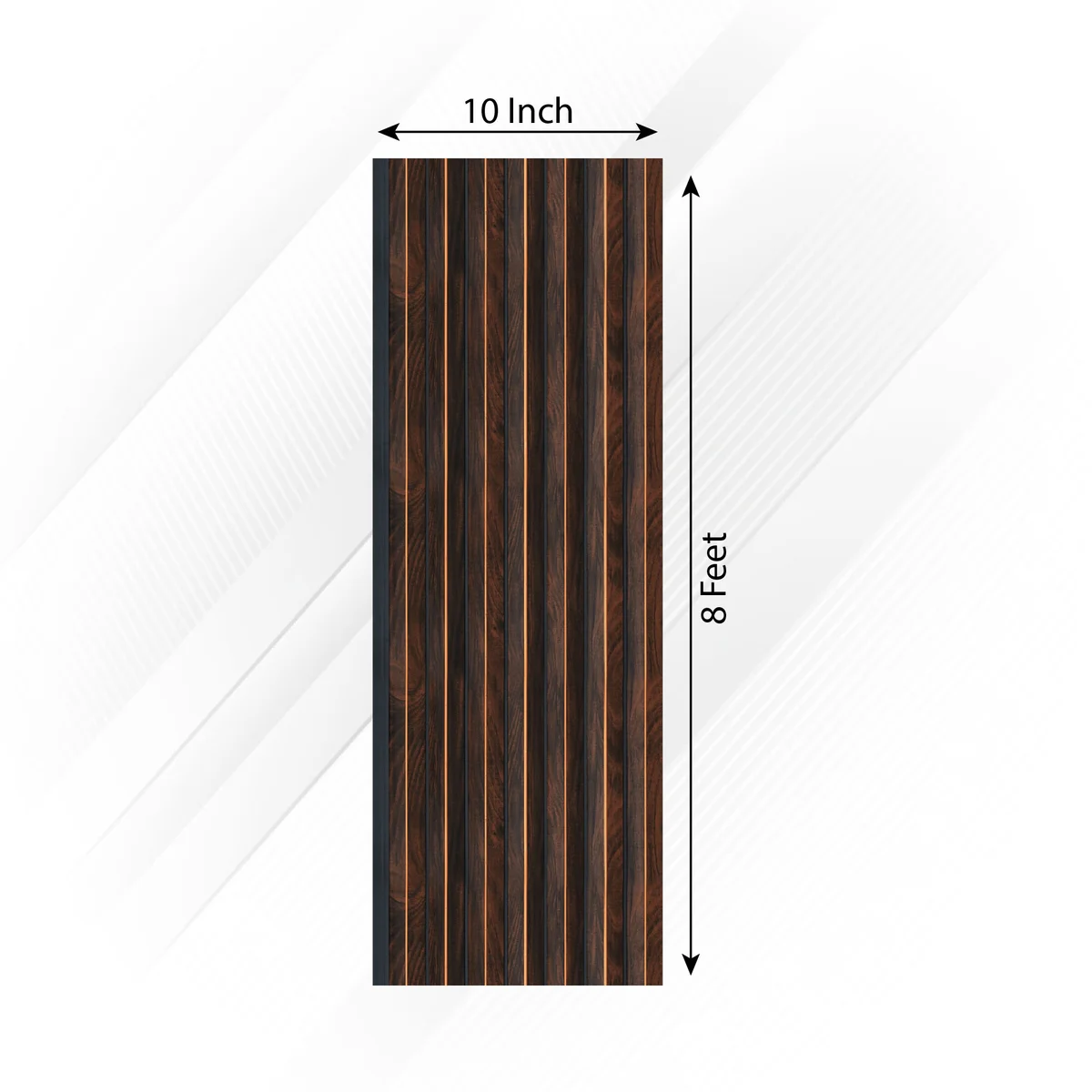 Frikly Basics Louvers Panel/Planks 8 Feet * 10 Inch - VDGL 006505 FBE