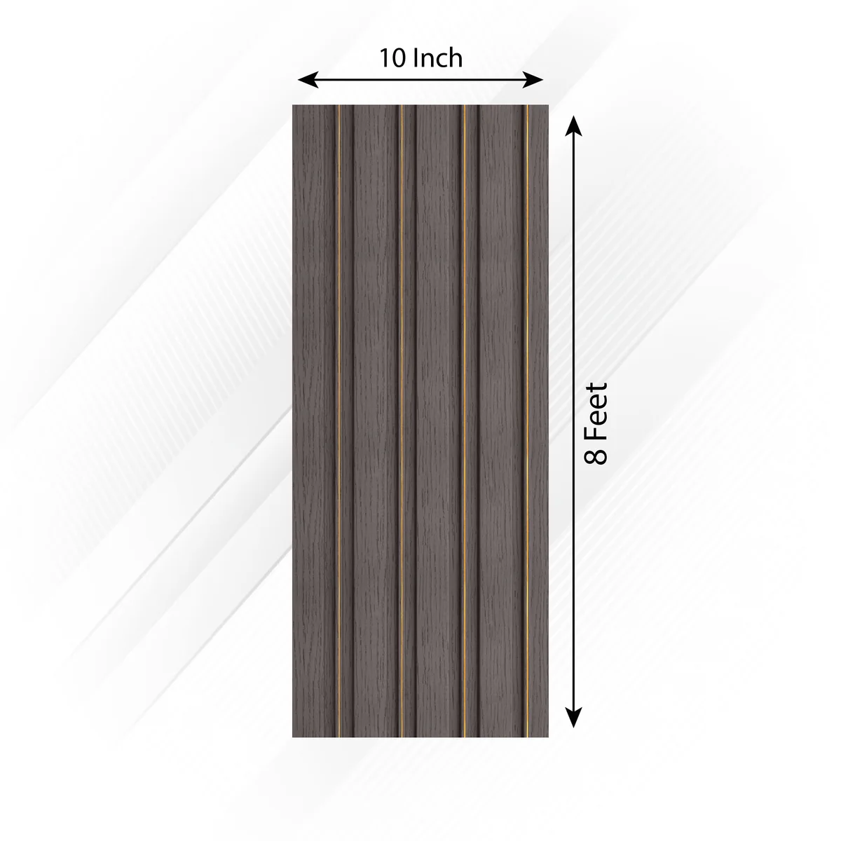 Frikly Basics Louvers Panel/Planks 8 Feet * 10 Inch - VDGL 006514 FBE