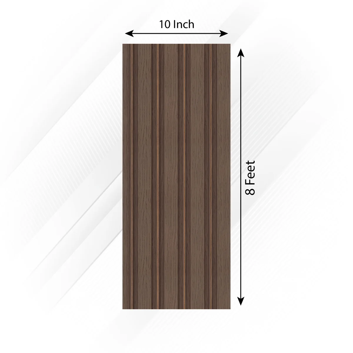 Frikly Basics Louvers Panel/Planks 8 Feet * 10 Inch - VDGL 006515 FBE