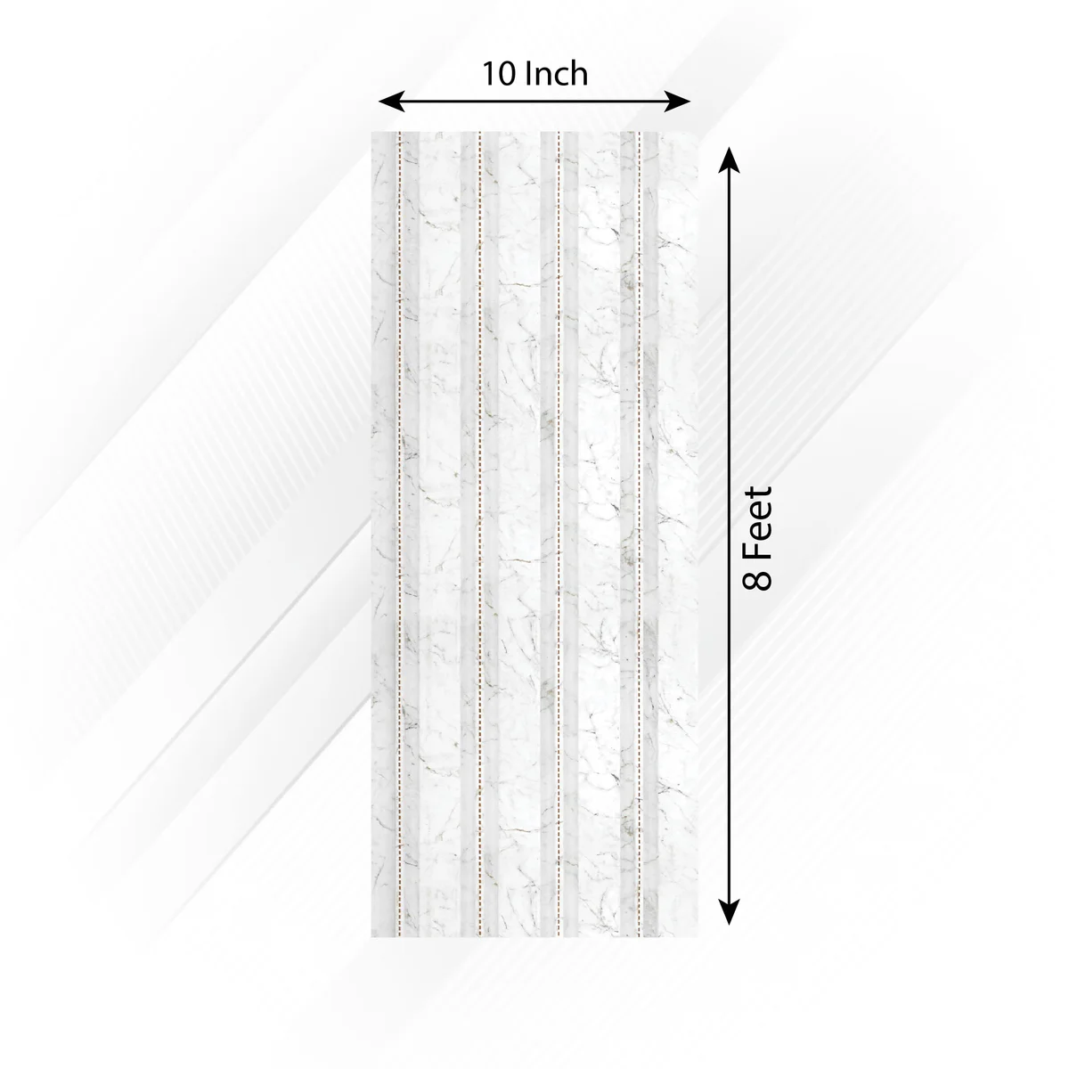 Frikly Basics Louvers Panel/Planks 8 Feet * 10 Inch - VDGL 006519 FBE