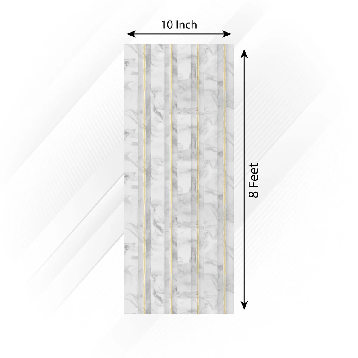 Frikly Basics Louvers Panel/Planks 8 Feet * 10 Inch - VDGL 006595 FBE