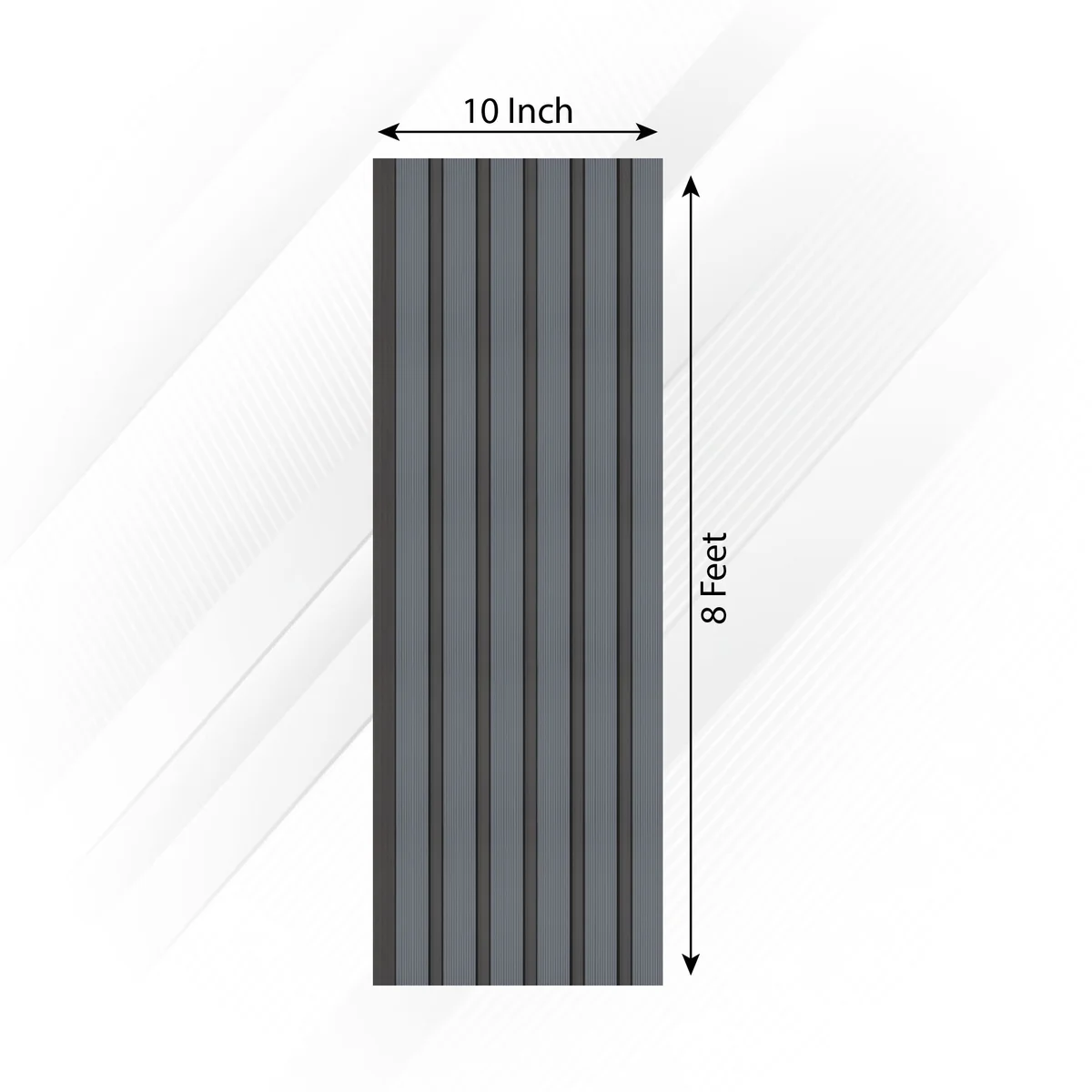 Frikly Basics Louvers Panel/Planks 8 Feet * 10 Inch - VDGL 006301 FBE